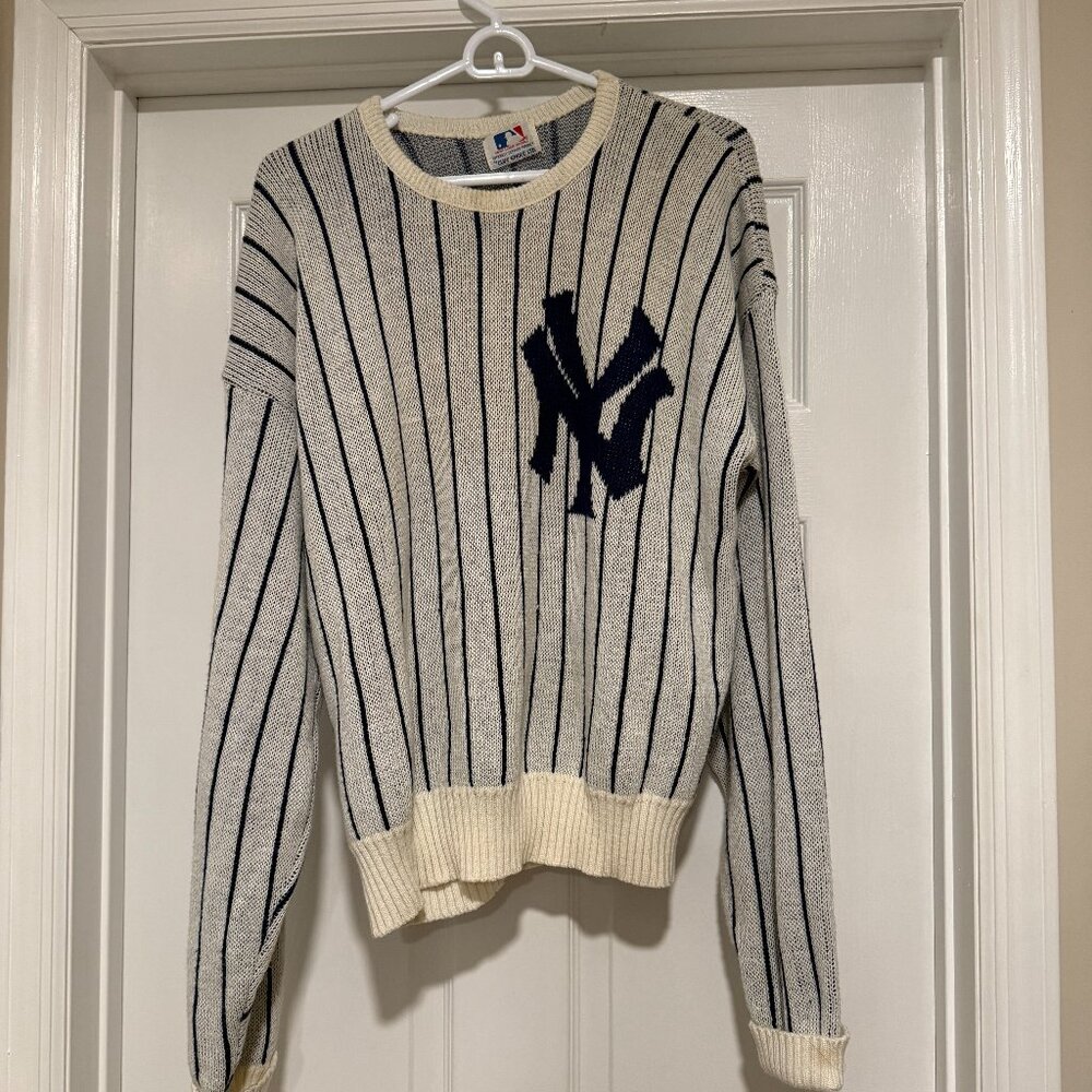Authentic New York Yankees Authentic Cliff Engle Crew Neck Sweater